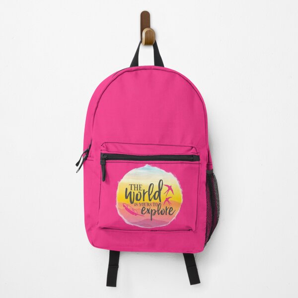 Item preview, Adventure Quote - The World is Yours designed and sold by Amanda-Lakey.