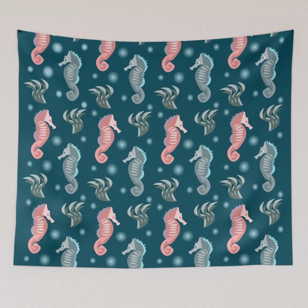 Item preview, Seahorses under water designed and sold by PaintingbyAgnes.