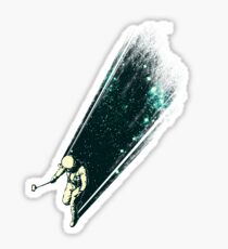 Cosmic Selfie Sticker
