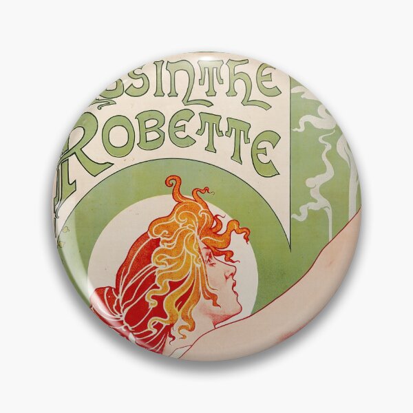 Item preview, Absinthe Robette by Henri Privat-Livemont, 1896 designed and sold by MeganSteer.
