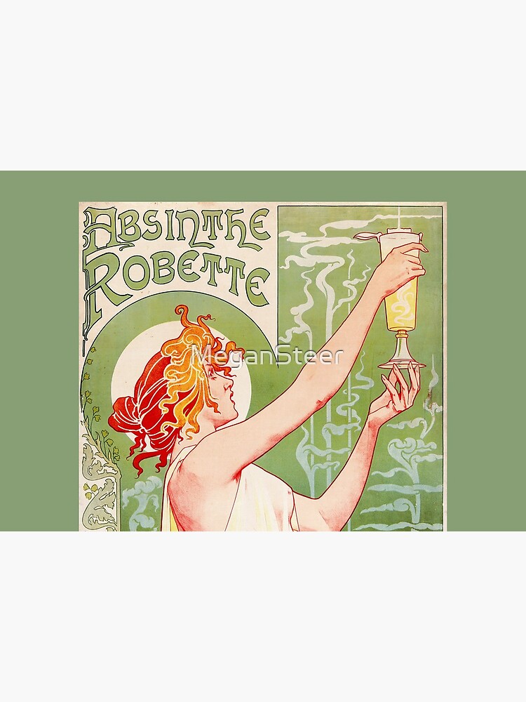 Absinthe Robette by Henri Privat-Livemont, 1896 by MeganSteer