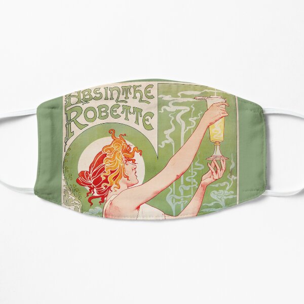 Absinthe Robette by Henri Privat-Livemont, 1896 Mask