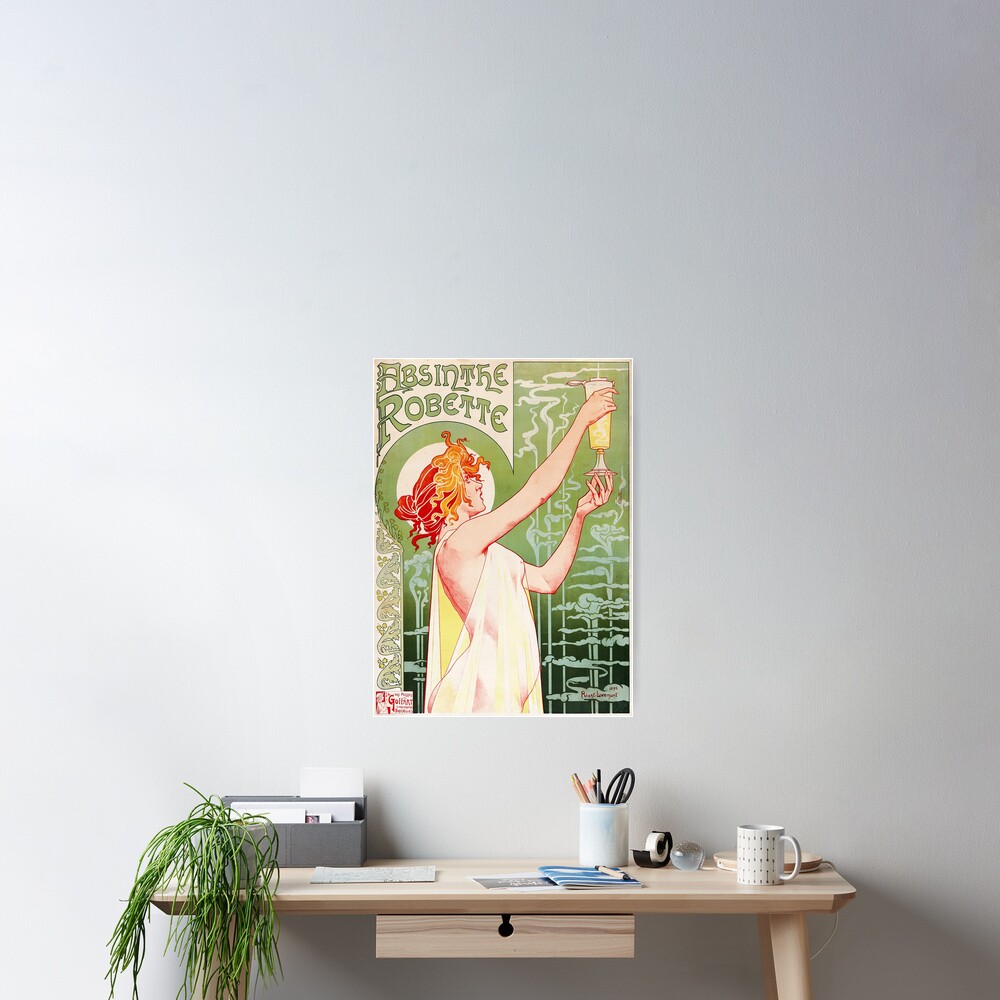 Absinthe Robette by Henri Privat-Livemont, 1896 Poster