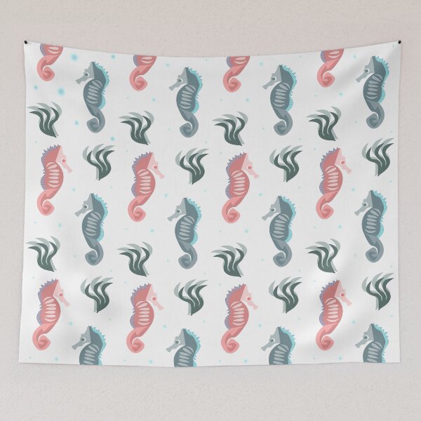 Item preview, Seahorses under water designed and sold by PaintingbyAgnes.