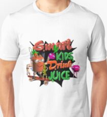 Smart Kids drink juice by Valxart Unisex T-Shirt