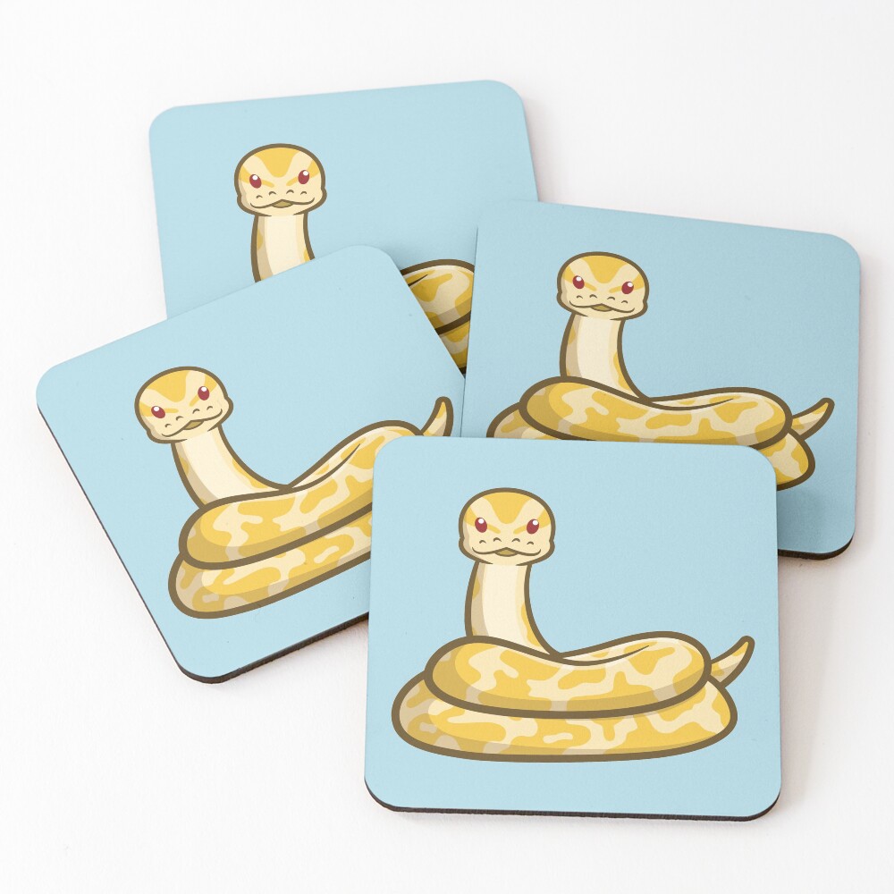 Item preview, Coasters (Set of 4) designed and sold by PogonaVitticeps.