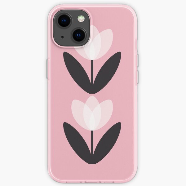 Blütenblatt rosa Farbe. Auch in Senfgelb und Korallenrot erhältlich. Das Design ist eine Mischung aus traditioneller niederländischer Volkskunst und kühnem skandinavischem Stil der Mitte des Jahrhunderts. Entworfen von Suzie London.
iPhone Flexible Hülle