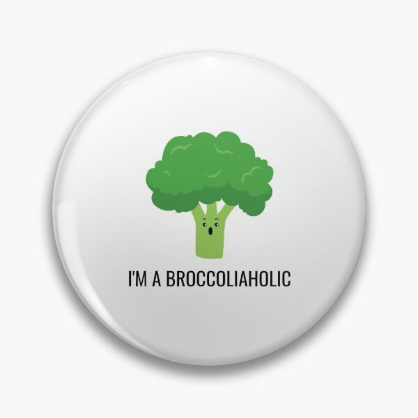 Item preview, Funny Broccoli Lover Design - I'm a Broccoliaholic! designed and sold by EstelleStar.
