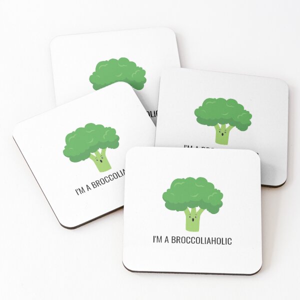 Item preview, Funny Broccoli Lover Design - I'm a Broccoliaholic! designed and sold by EstelleStar.
