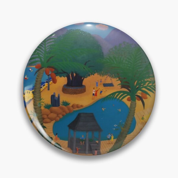 Item preview, Brampton Island vintage travel poster designed and sold by stickart-marek.