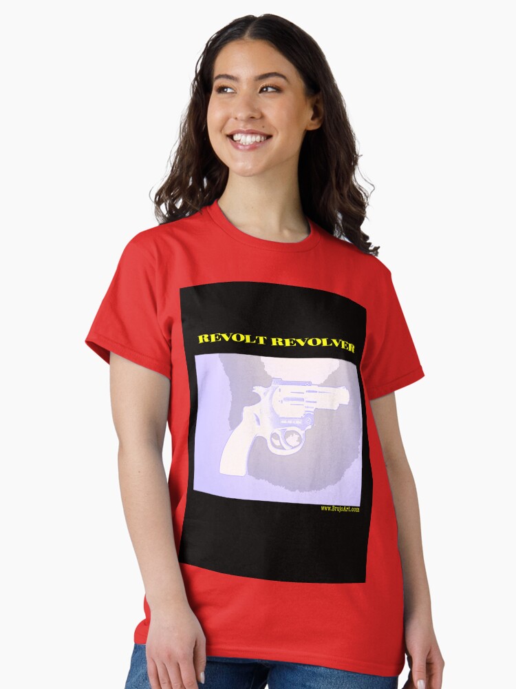 Thumbnail 1 of 7, Classic T-Shirt, REVOLT REVOLVER designed and sold by DannyGermansen.