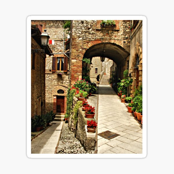 Going Up-Cesi, Italy Sticker
