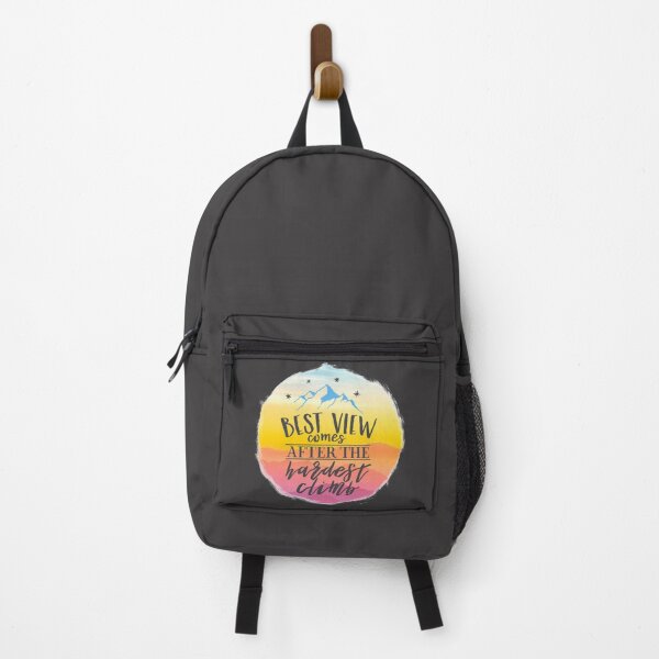 Item preview, Adventure Quote - The Best Climb designed and sold by Amanda-Lakey.