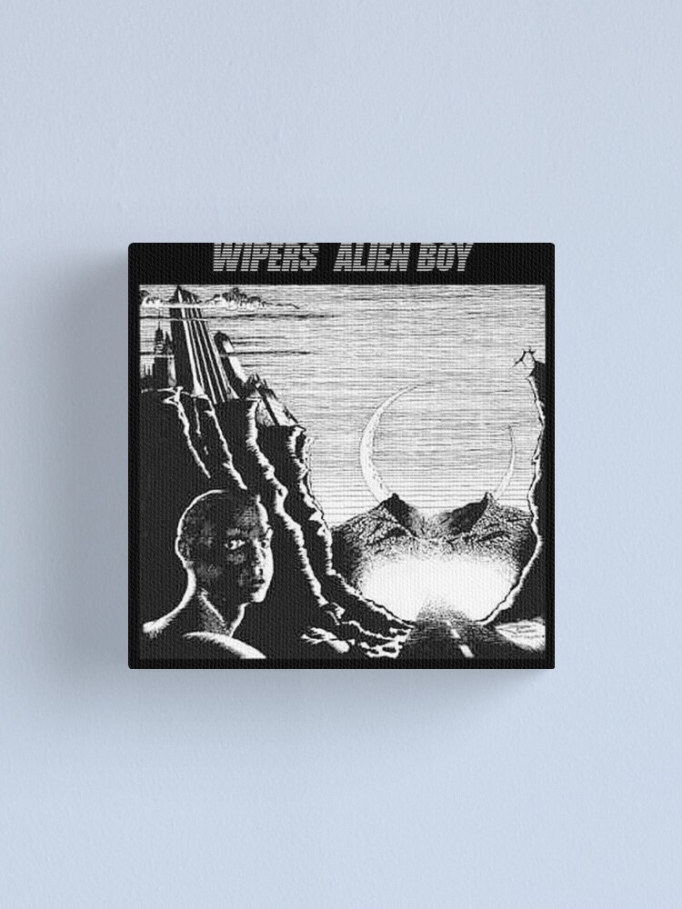 "Wipers Alien Boy Album" Canvas Print for Sale by lithoman2 Redbubble