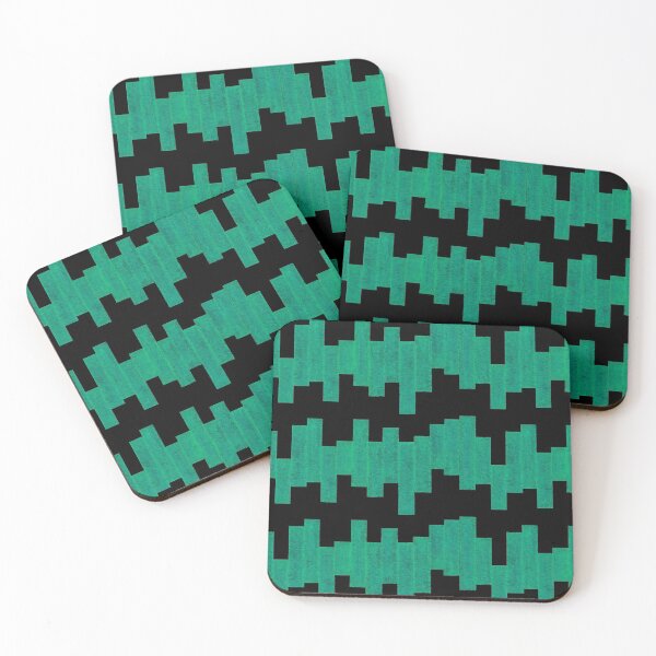 Item preview, Green bar pattern designed and sold by lion-house.