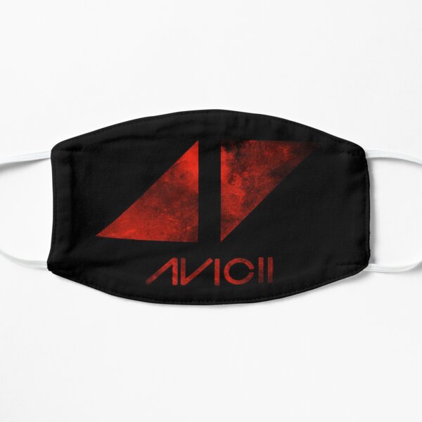red avicii Flat Mask