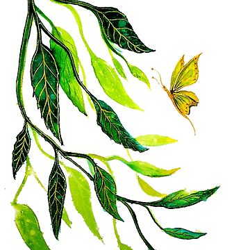 Artwork thumbnail, The Leaf Butterfly by Linda Callaghan