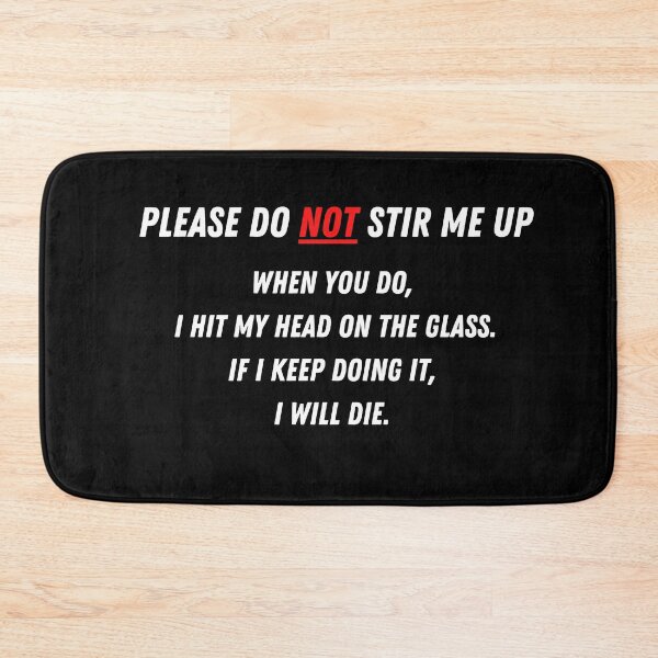 Item preview, Please do not stir me up designed and sold by The Little Wood Cottage.