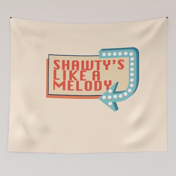 Item preview, replay tiktok: shawtys like a melody retro sign designed and sold by kingofmyheart.