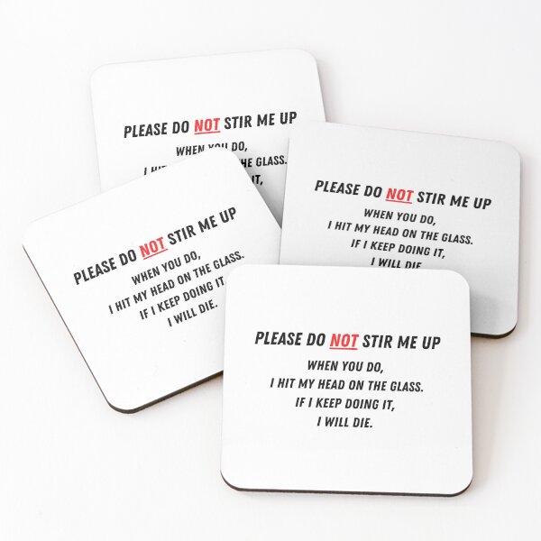 Item preview, Please do not stir me up designed and sold by The Little Wood Cottage.