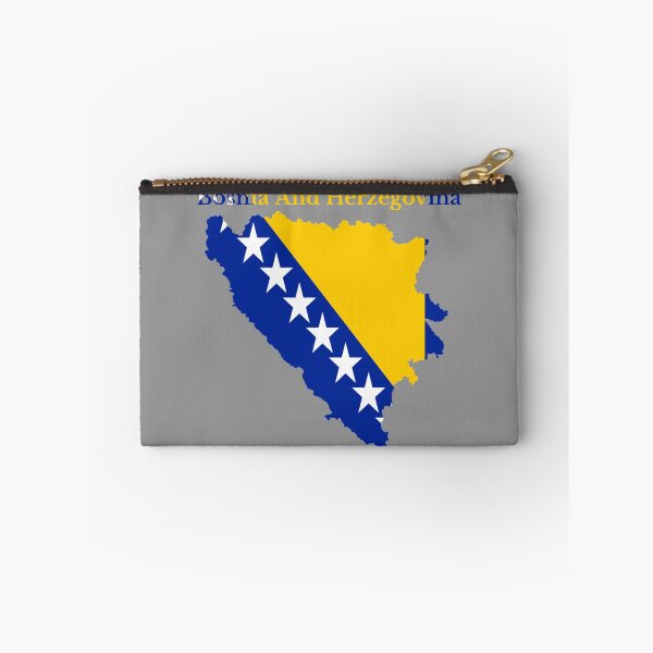 Item preview, Bosnia and Herzegovina Flag Map designed and sold by marosharaf.