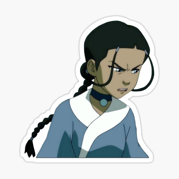 Katara Angry At Zuko Avatar Sticker For Sale By Blueeyes374 Redbubble