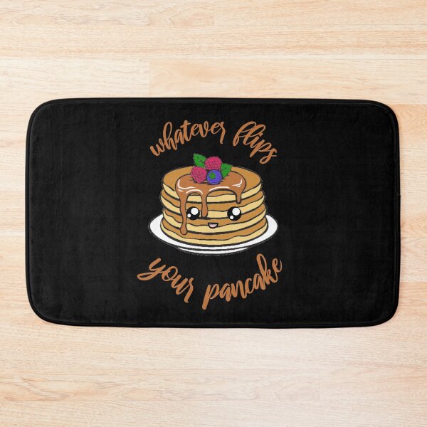 Item preview, Whatever Flips your Pancake- brown text (also another version with yellow text) designed and sold by Old-Cat-Lady.