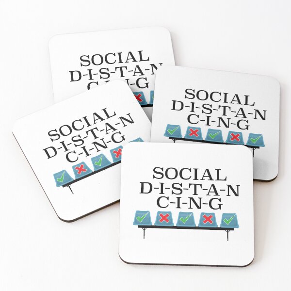 Item preview, Social Distancing designed and sold by srattha.