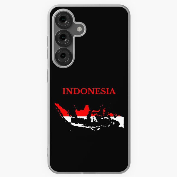 Item preview, Indonesia Map Flag designed and sold by marosharaf.