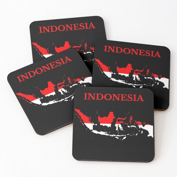 Artikelvorschau, Indonesien Karte Flagge entworfen und verkauft von marosharaf.