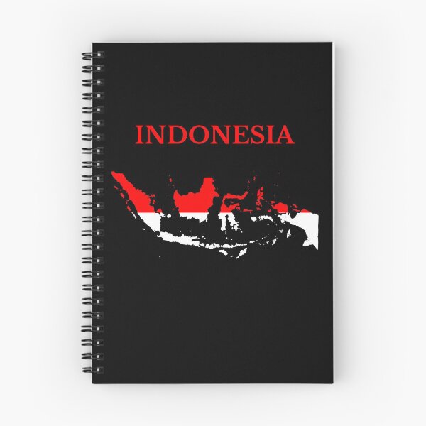 Item preview, Indonesia Map Flag designed and sold by marosharaf.