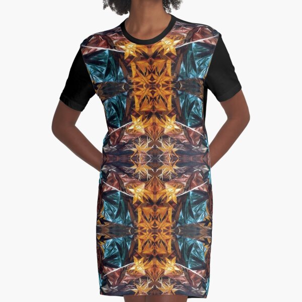 Rayonist Lillies, 1913 Graphic T-Shirt Dress