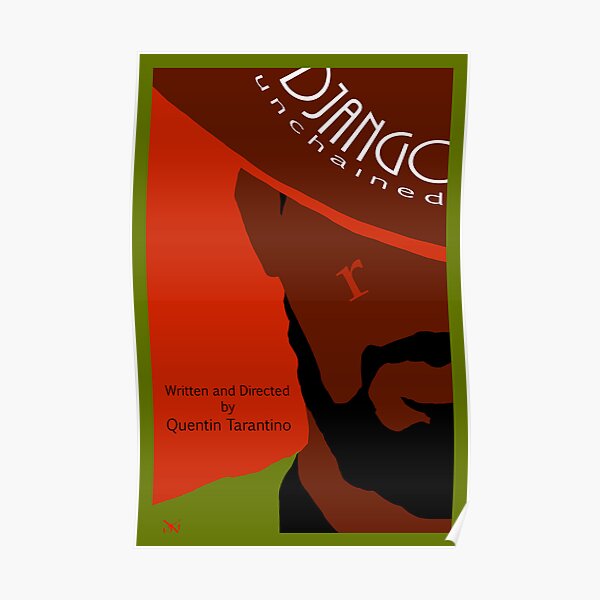 Django Unchained custom movie poster Poster