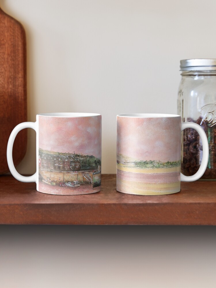 Alternate view of Padstow Harbour, North Cornwall Art Mug