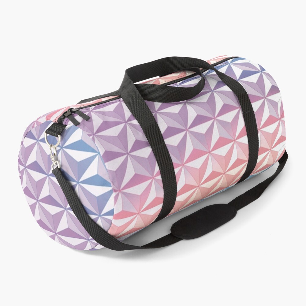 Geodesic Sphere, Purple Duffle Bag