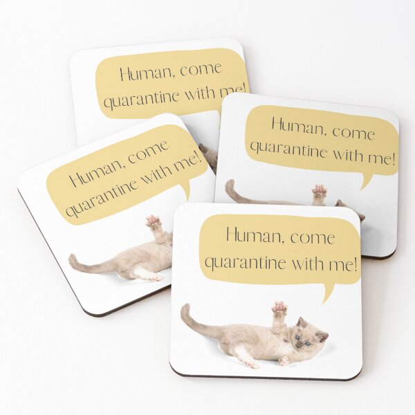 Item preview, Human, Come Quarantine With Me T-shirts designed and sold by AboveTee's Design.