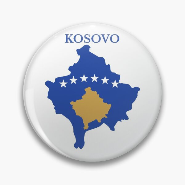 Item preview, Kosovo Map Flag designed and sold by marosharaf.