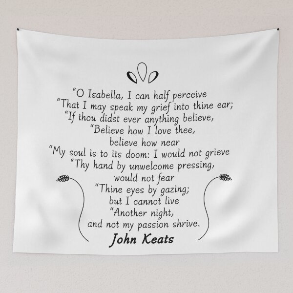 Item preview,  John Keats ~ ISABELLA; OR THE POT OF BASIL VIII designed and sold by Krystal  Thomas.