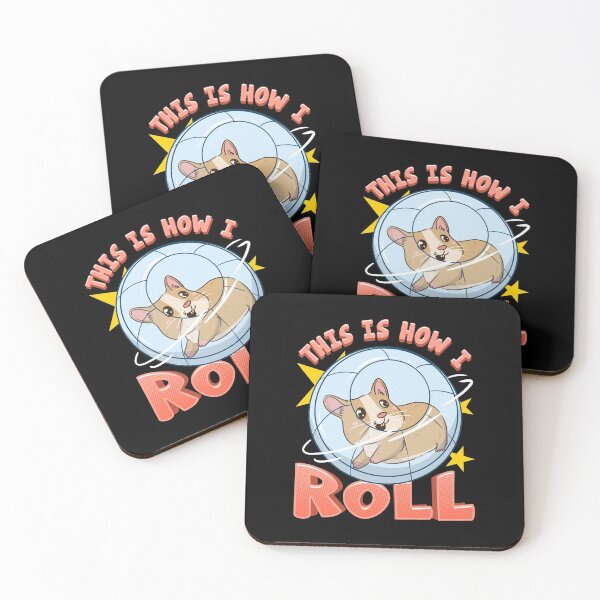 Item preview, This Is How I Roll Cute Hamster Pun designed and sold by perfectpresents.
