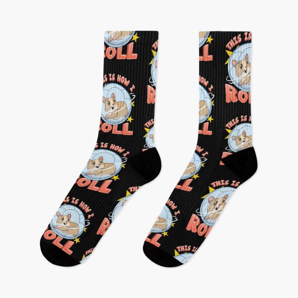 Item preview, This Is How I Roll Cute Hamster Pun designed and sold by perfectpresents.