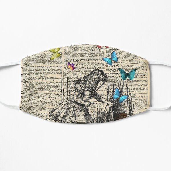Alice In Wonderland - Let The Adventure Begin Flat Mask