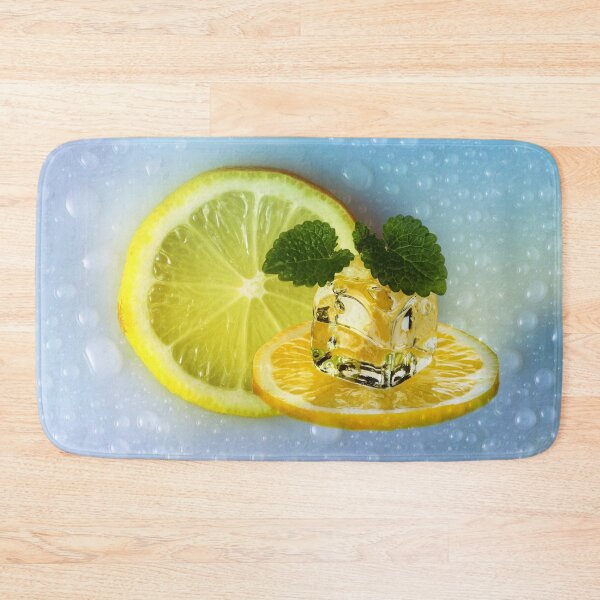 Item preview, Lemon slices with ice cubes designed and sold by harietteh.