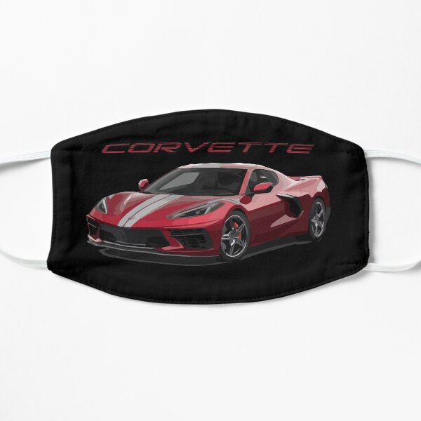 2020 C8 Stingray Long Beach Red Metallic Mask