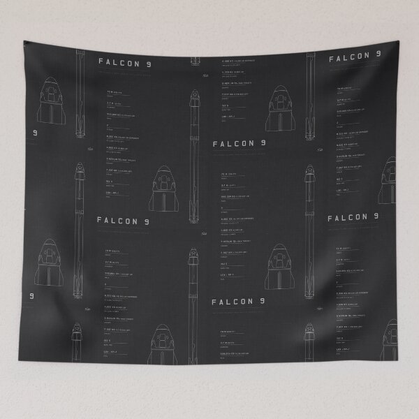 Item preview, Falcon 9  Blueprint designed and sold by Beyond-Orbit.