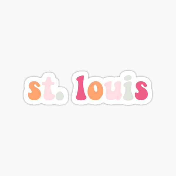 Item preview, St. Louis Sticker designed and sold by Sfoppe.