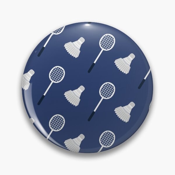 Item preview, Badminton Pattern (Blue/White) designed and sold by BuiceJox.