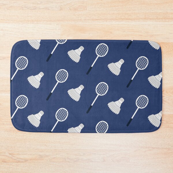 Item preview, Badminton Pattern (Blue/White) designed and sold by BuiceJox.