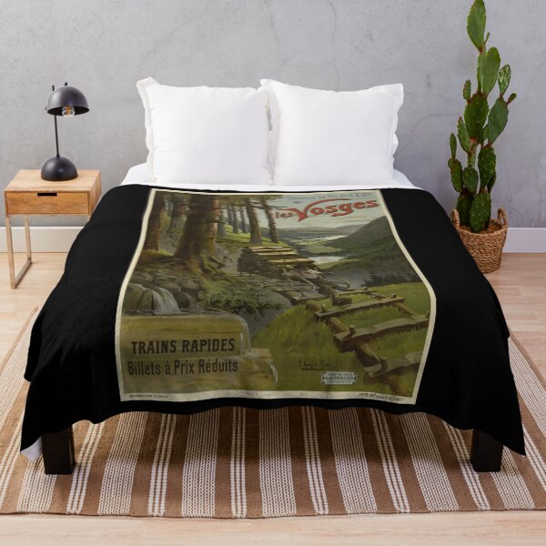 Artikelvorschau, EST Les Vosges vintage travel poster entworfen und verkauft von stickart-marek.