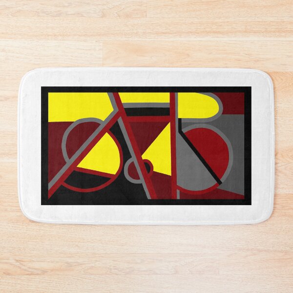 Item preview, Road Bicycle Cubism Art designed and sold by RabeDesigns.