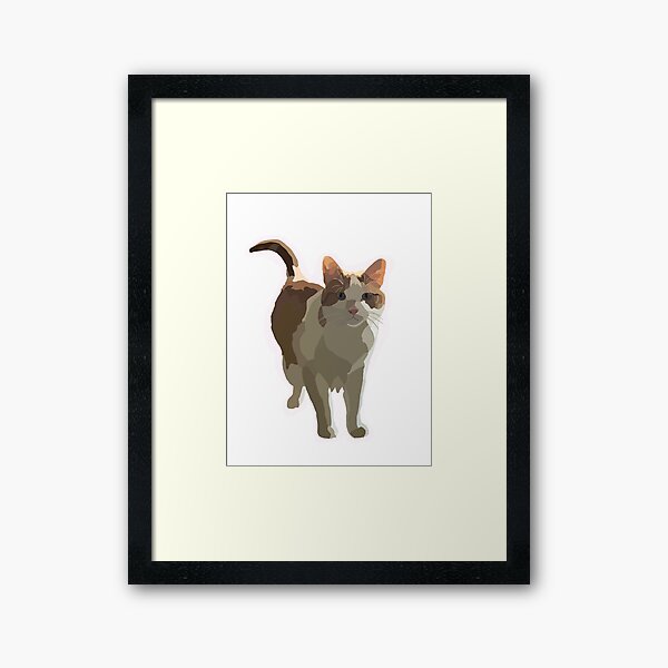Item preview, White and Orange Tabby Cat designed and sold by cmartin2396.